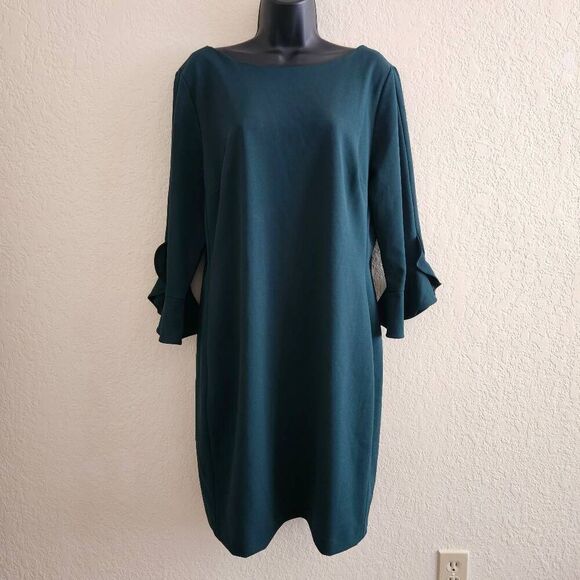 Karl Lagerfeld Tulip Sleeve Dress - Picture 2 of 9